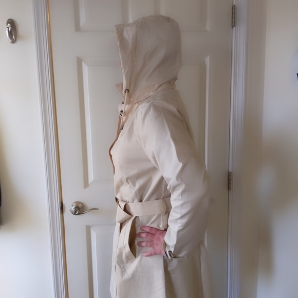 NWT Capelli Trench Raincoat Tan Medium - Picture 4 of 8
